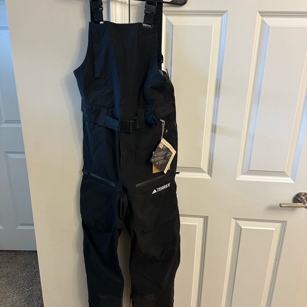 Men’s Adidas Terrex Gore-Tex Black Bib Pants